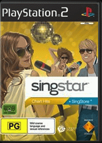 Singstar Chart Hits PAL Playstation 2 PAL box art
